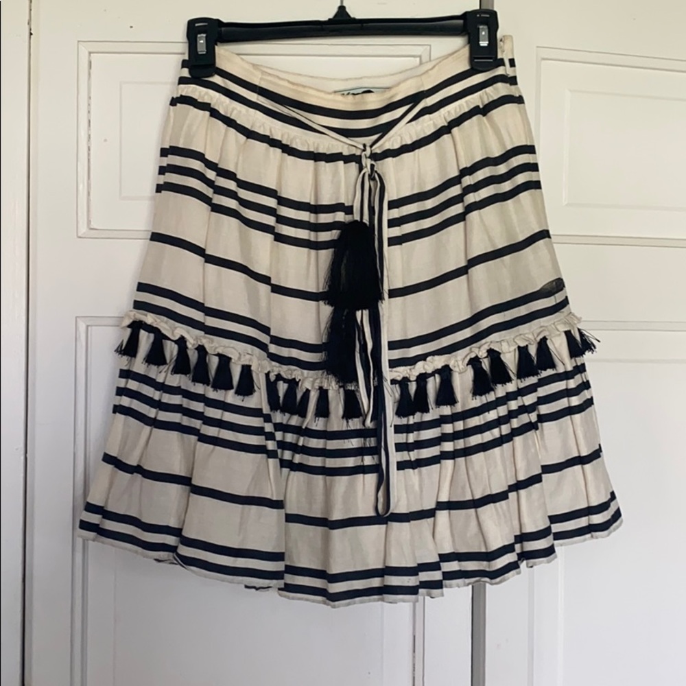 Kate Spade Madison Ave Striped Skirt